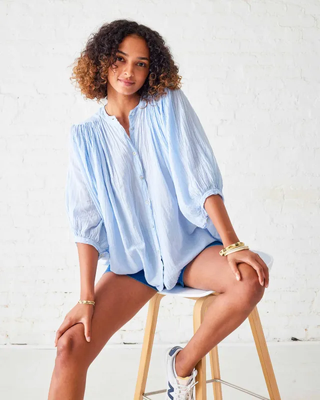 Annabella Blouson Blouse made by Mersea