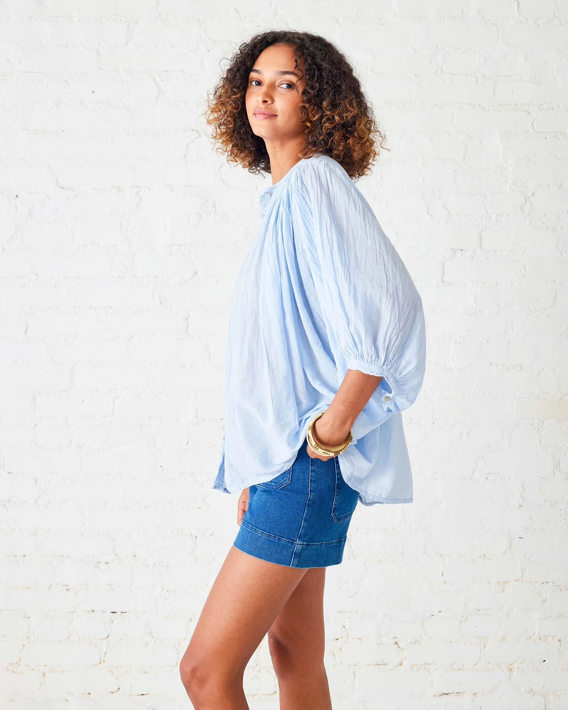 Annabella Blouson Blouse sold by Mersea product image thumbnail 3