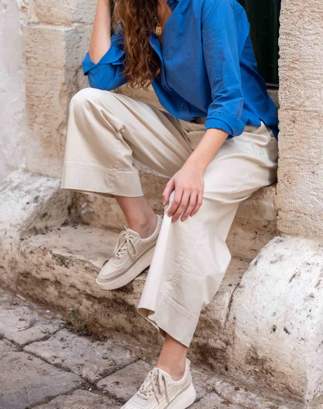 Sammie Twill Pant sold by Mersea