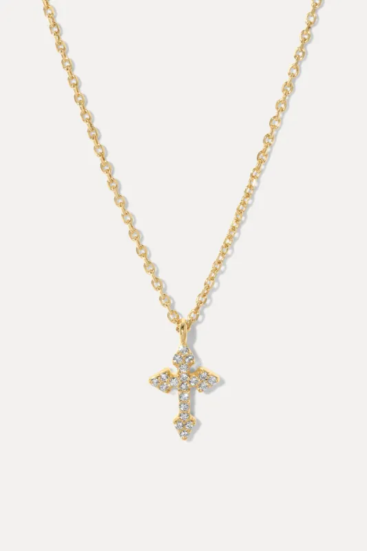 Diamond Cross Necklace sold by Miranda Frye