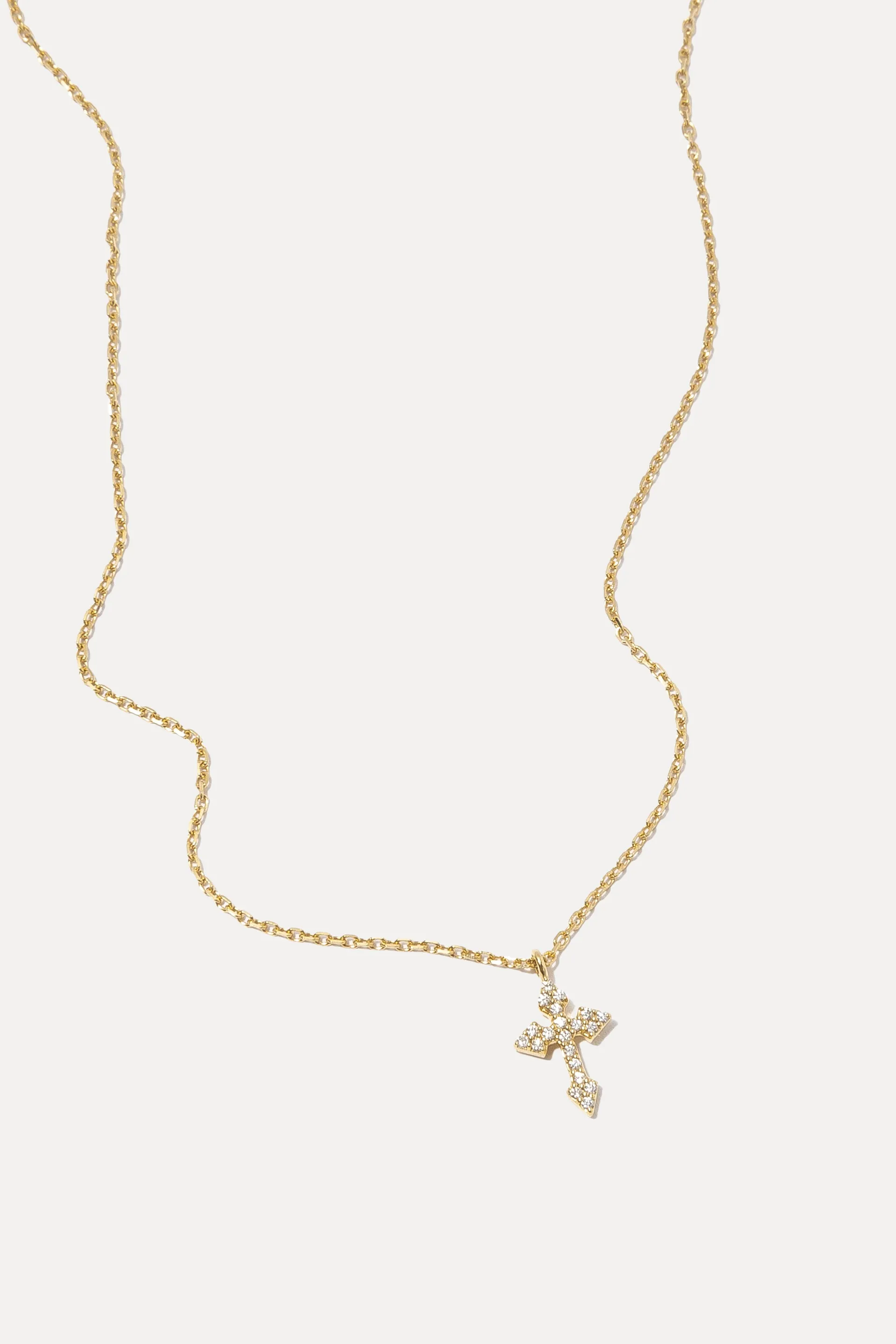 Diamond Cross Necklace sold by Miranda Frye product image thumbnail 3