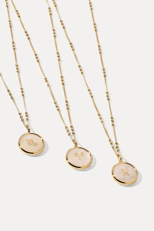Moonstone Zodiac Necklace sold by Miranda Frye