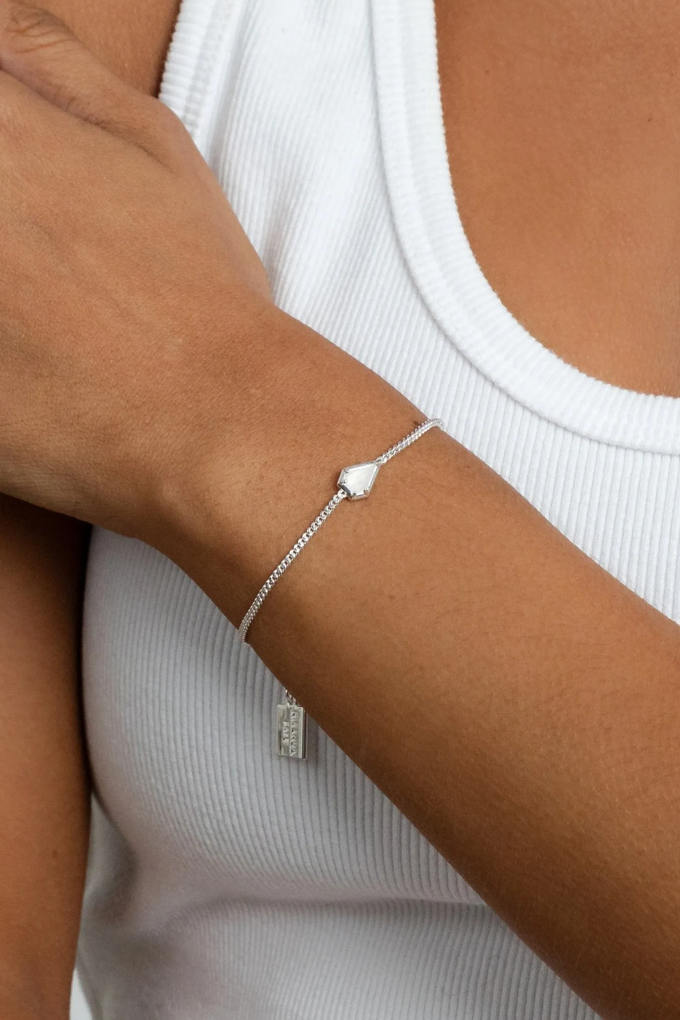 Moonstone Drop Bracelet sold by Miranda Frye product image thumbnail 2