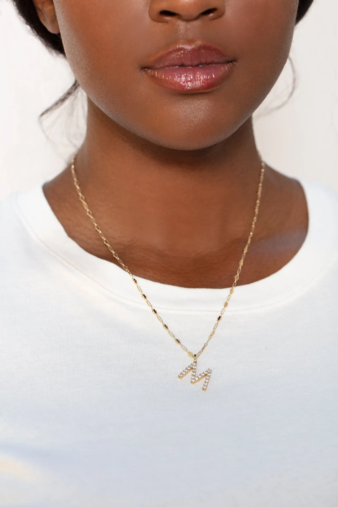 Pave Initial Charm sold by Miranda Frye product image thumbnail 2