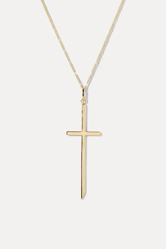 Cross Necklace made by Miranda Frye