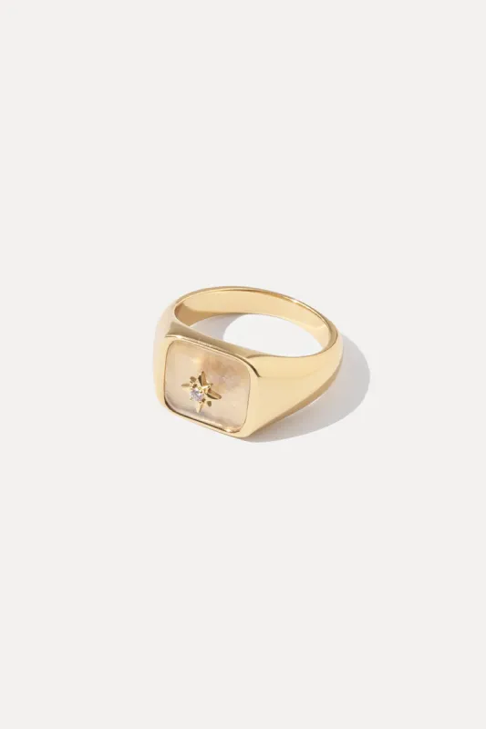 Moonstone Signet Ring sold by Miranda Frye