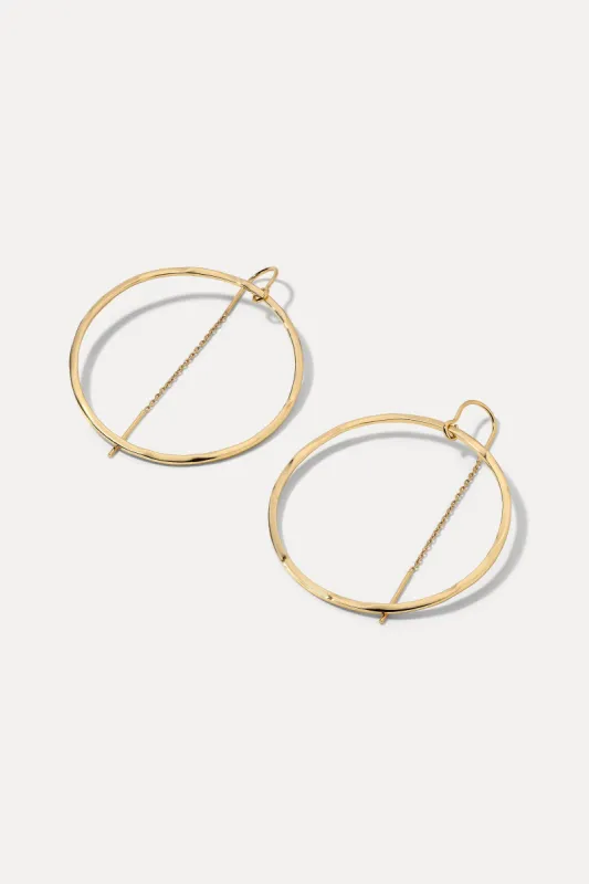 Quinn Hoops made by Miranda Frye