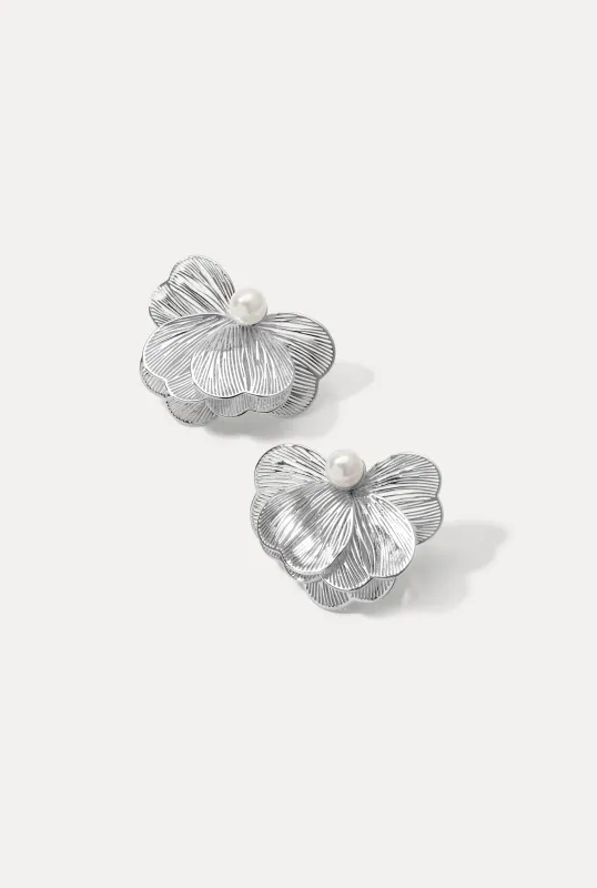 Lily Earrings made by Miranda Frye