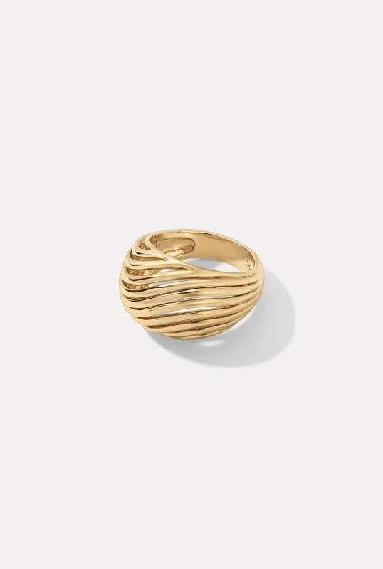 Etta Ring made by Miranda Frye