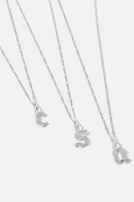 Gothic Letter Necklace sold by Miranda Frye