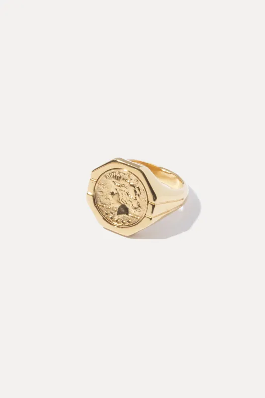 Coin Signet Ring sold by Miranda Frye