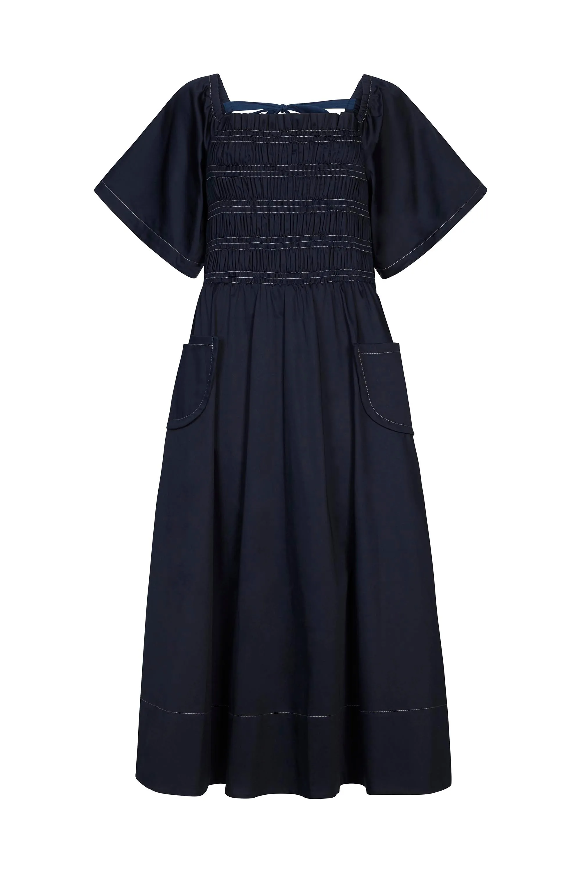 Elloise Dress Navy sold by Mirla Beane product image thumbnail 2
