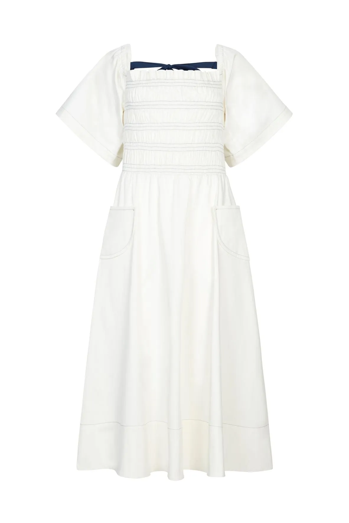 Elloise Dress Cream sold by Mirla Beane product image thumbnail 2
