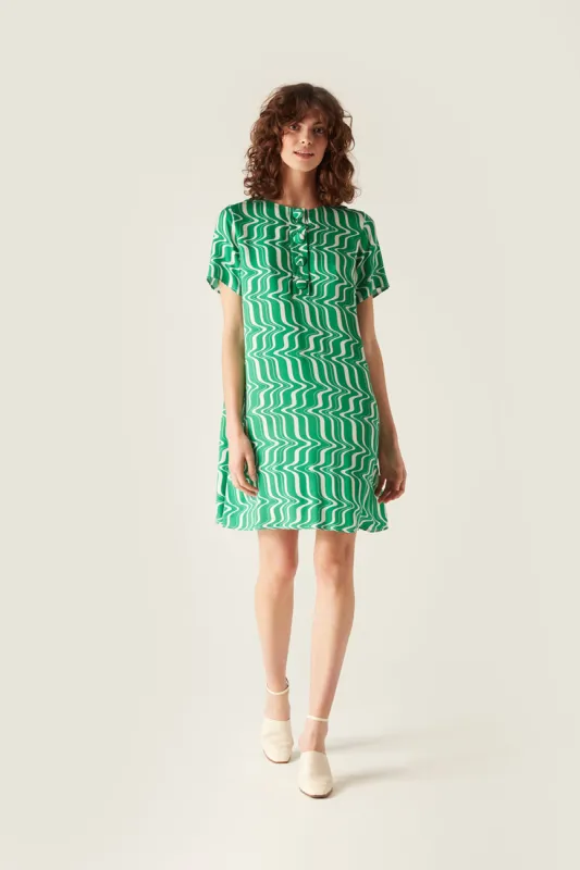Jane Wave Dress made by Mirla Beane