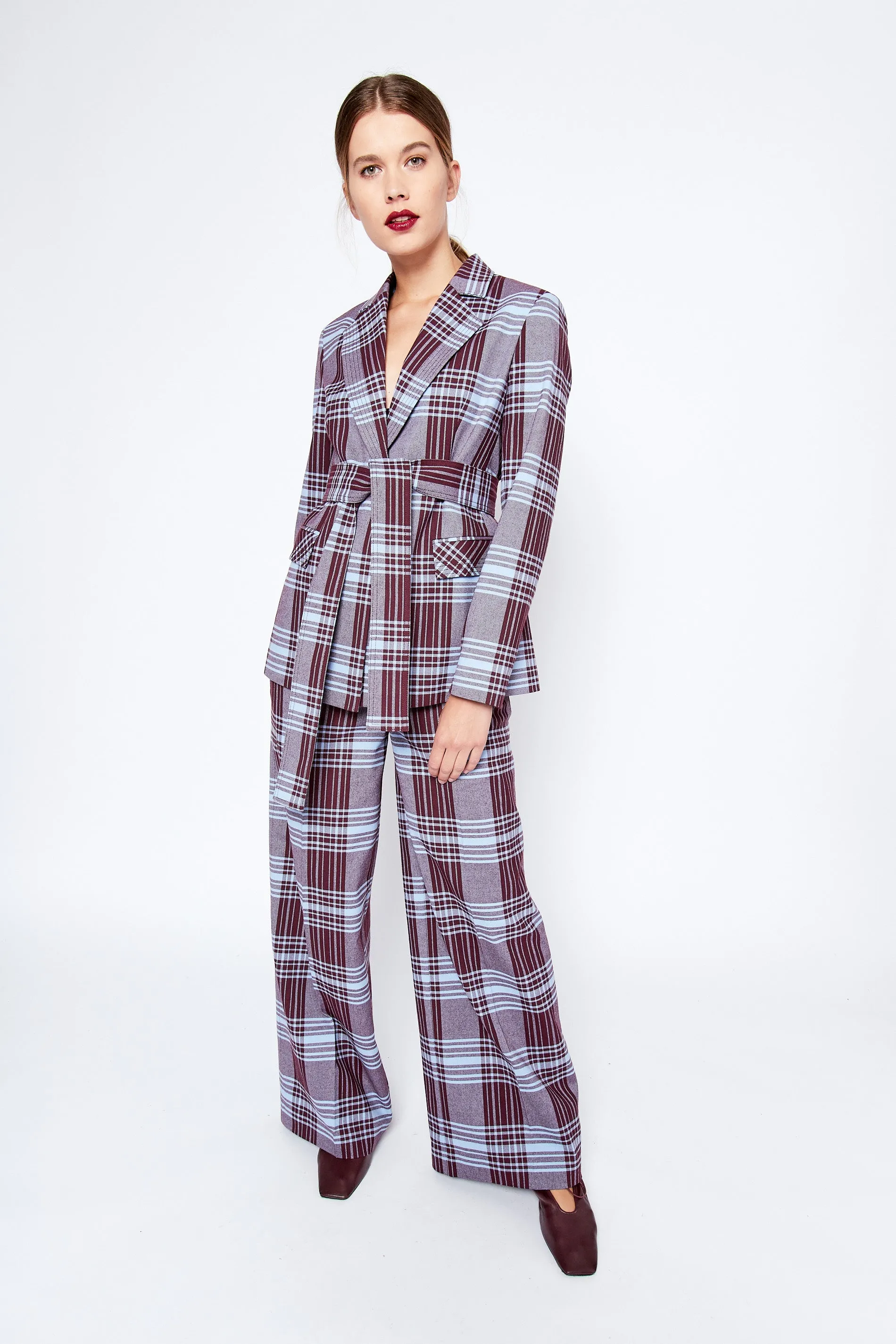 Check Jacket sold by Mirla Beane product image thumbnail 4