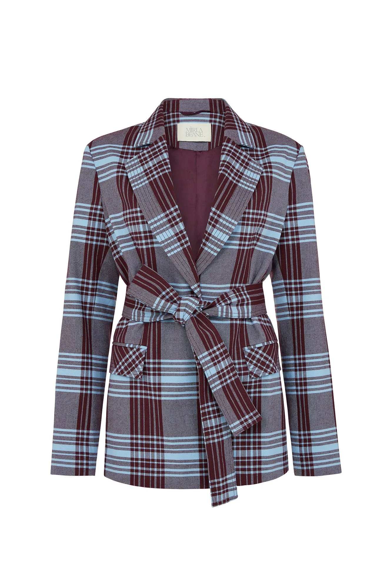 Check Jacket sold by Mirla Beane product image thumbnail 2