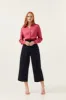High Waisted Trouser - Navy sold by Mirla Beane