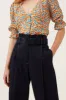 High Waisted Trouser - Navy sold by Mirla Beane