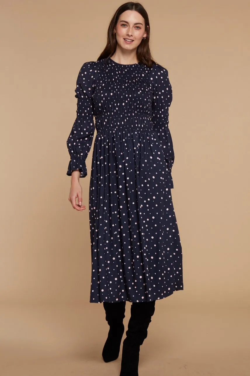 Alexia Spot Print Dress sold by Mirla Beane product image thumbnail 5