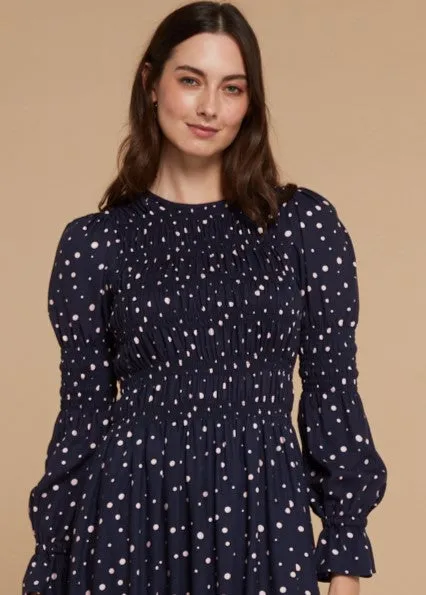 Alexia Spot Print Dress sold by Mirla Beane product image thumbnail 4