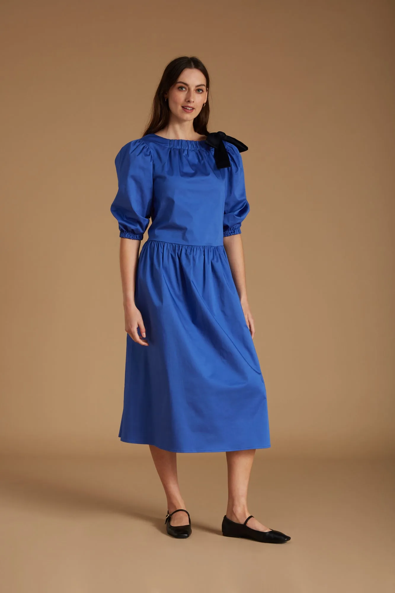 Hanna Dress Cobalt Blue sold by Mirla Beane product image thumbnail 3