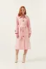 Pink Trench Coat sold by Mirla Beane