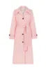 Pink Trench Coat sold by Mirla Beane