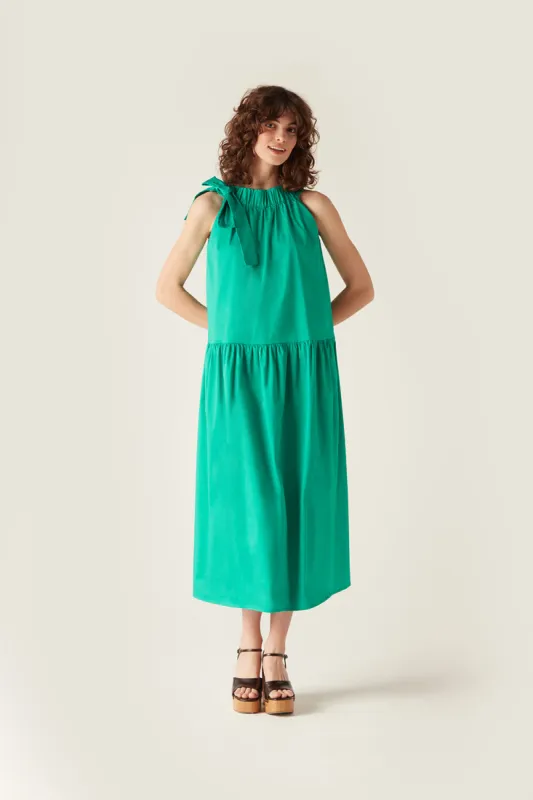 Blaire Dress Green sold by Mirla Beane