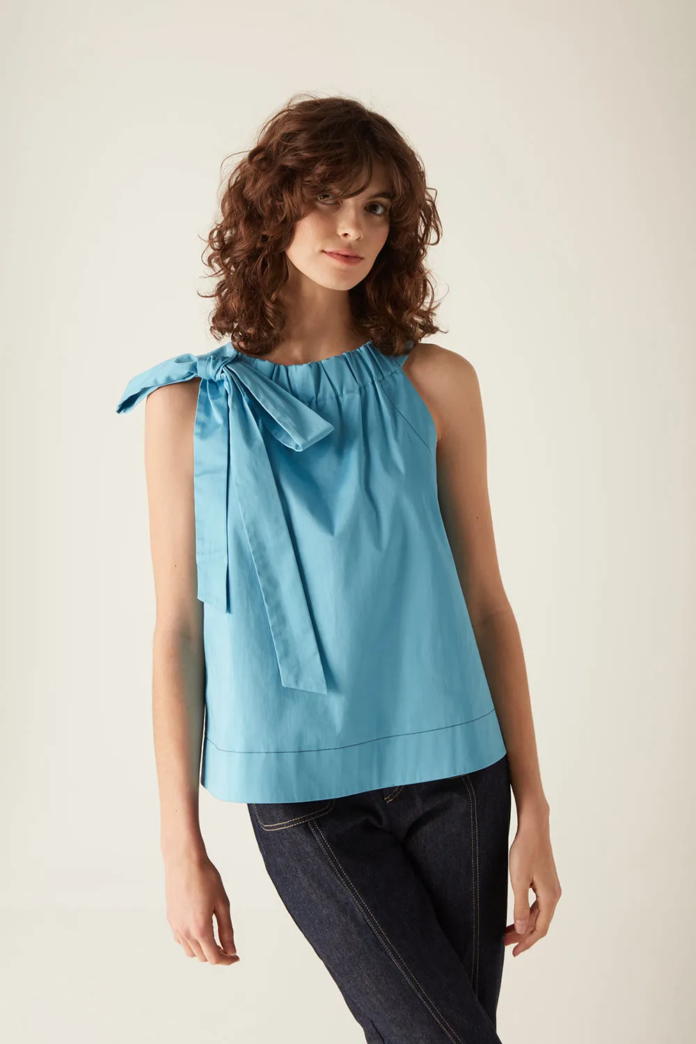 Blaire Top Blue sold by Mirla Beane product image thumbnail 2
