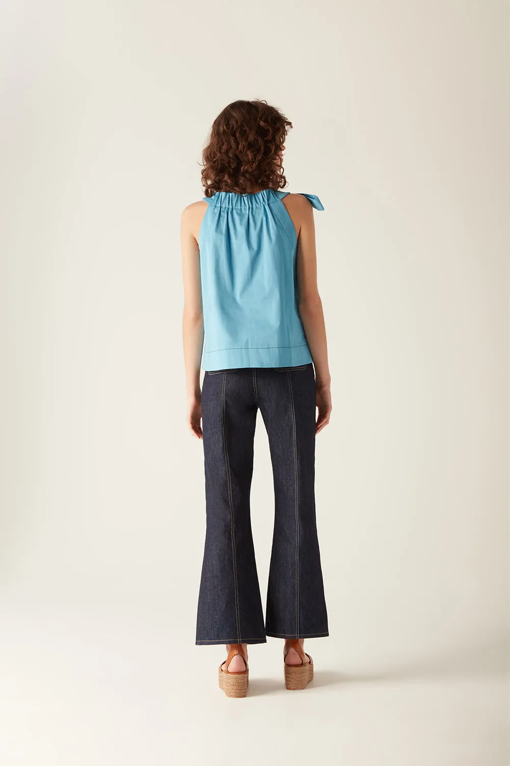 Blaire Top Blue sold by Mirla Beane product image thumbnail 4