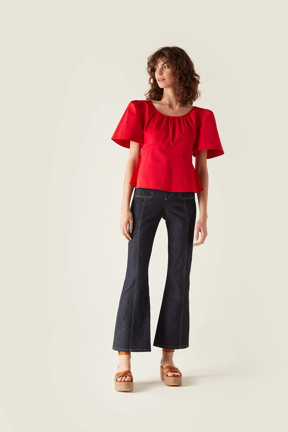 Cara Top Red sold by Mirla Beane product image thumbnail 3