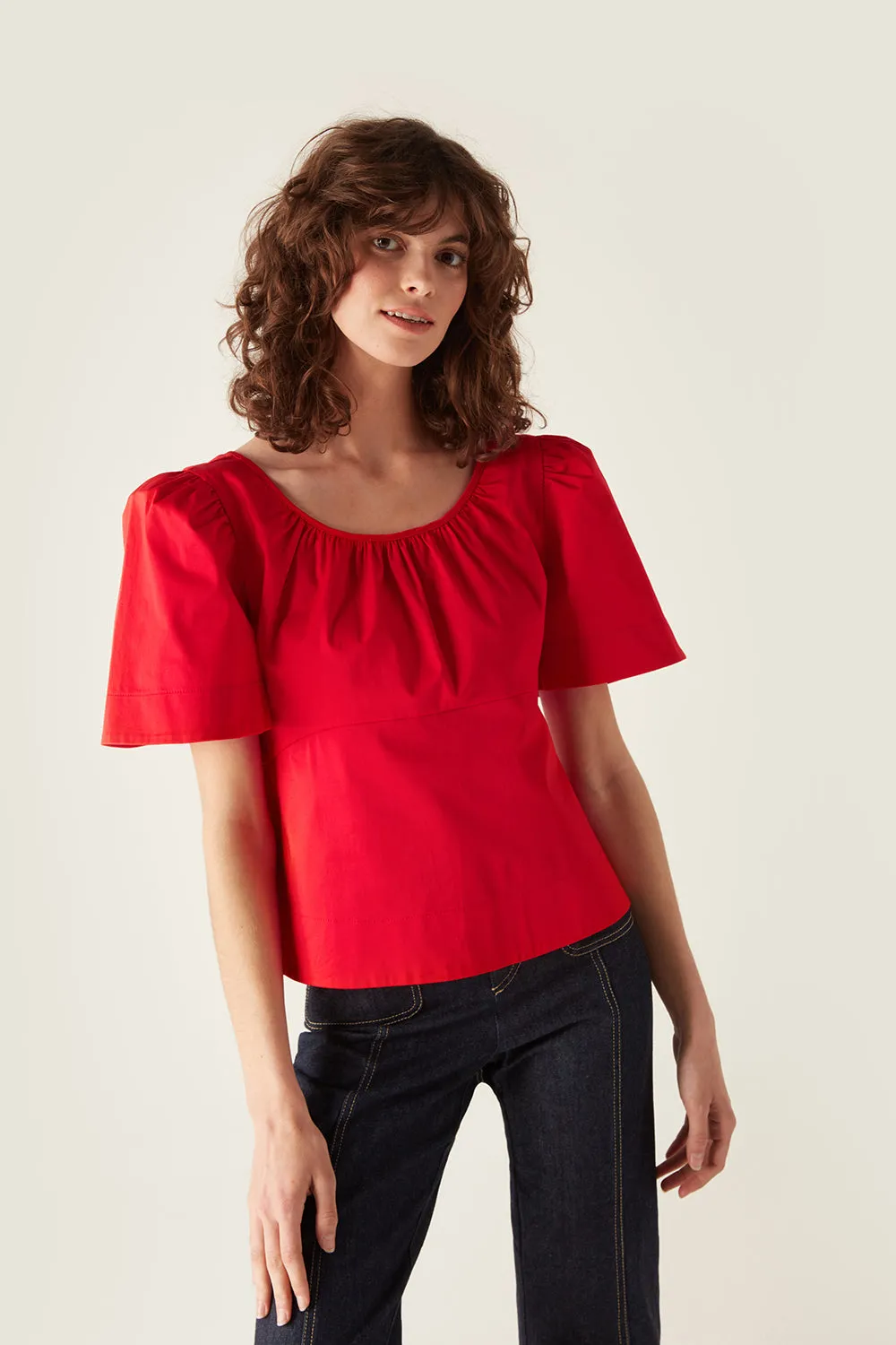 Cara Top Red sold by Mirla Beane product image thumbnail 4