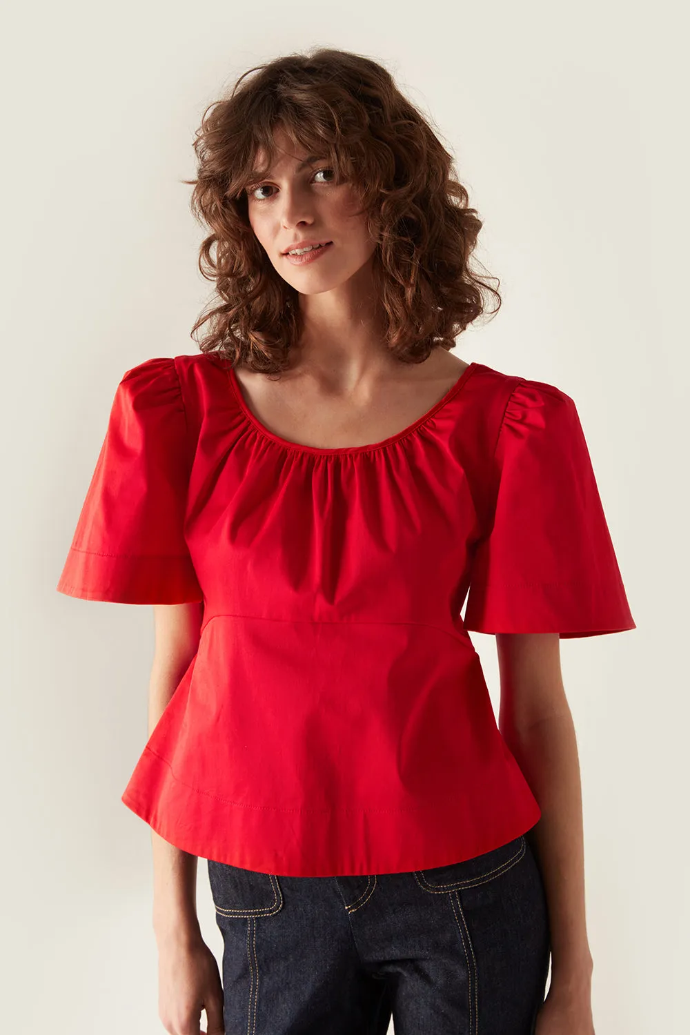 Cara Top Red sold by Mirla Beane
