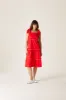 Frankie Sundress Red sold by Mirla Beane
