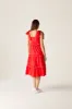 Frankie Sundress Red sold by Mirla Beane