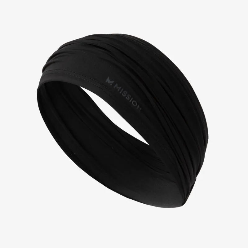 Cooling Gathered Headband made by Mission