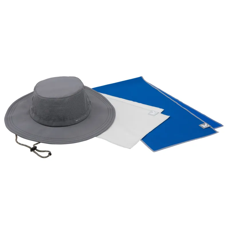 Cooling Boonie Hat and Max Plus Cooling Towel sold by Mission