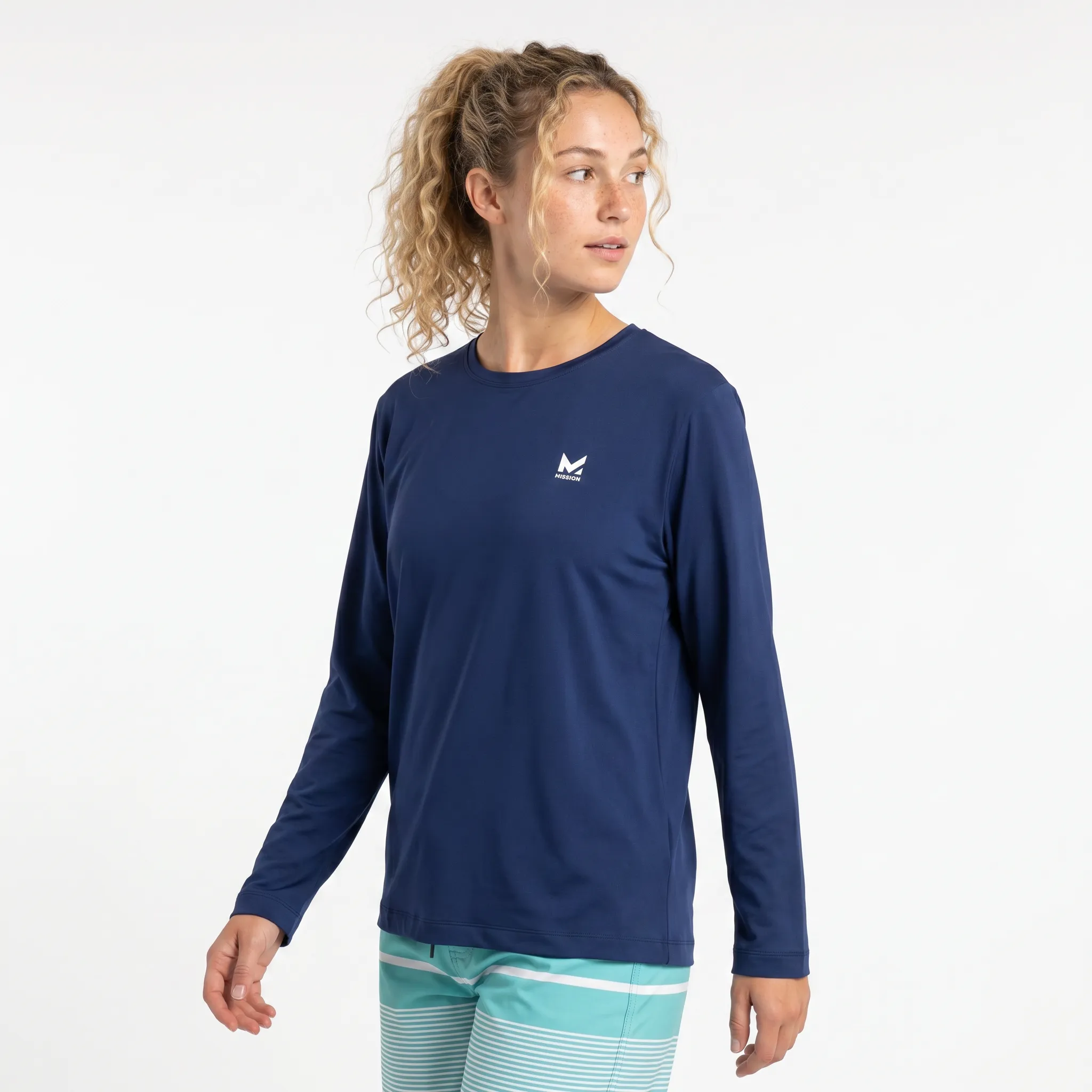 Cooling Unisex UPF Sun Shirt sold by Mission