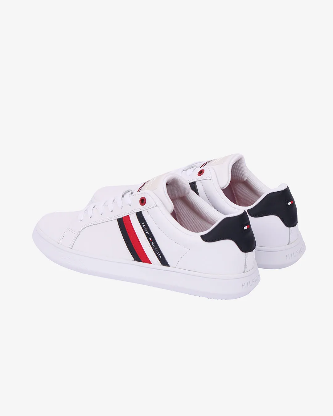 Læder cupsole sneakers - Hvid sold by Modish product image thumbnail 2