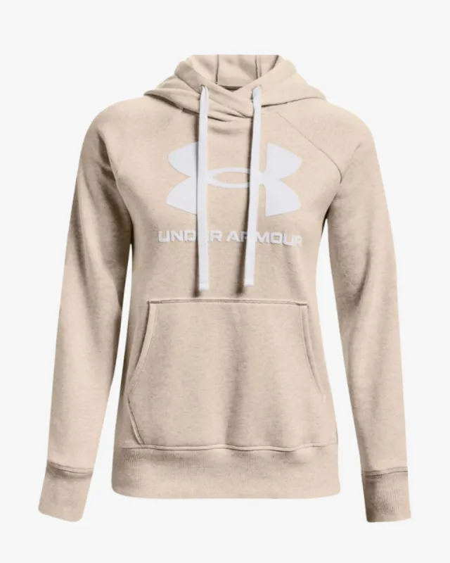 Rival logo dame hættetrøje - Sand sold by Modish