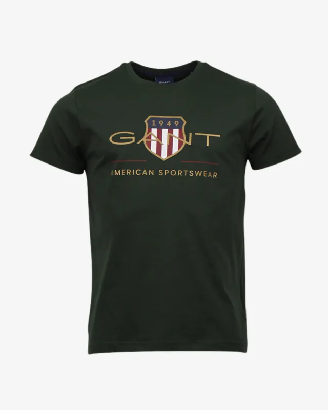 D2. shield t-shirt - Grøn sold by Modish