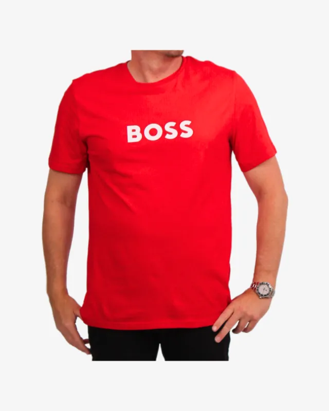 Logo t-shirt - Rød sold by Modish