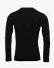 Langærmet shiny logo t-shirt - Sort sold by Modish