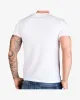 Color block logo t-shirt - Hvid sold by Modish