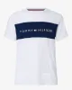 Color block logo t-shirt - Hvid sold by Modish