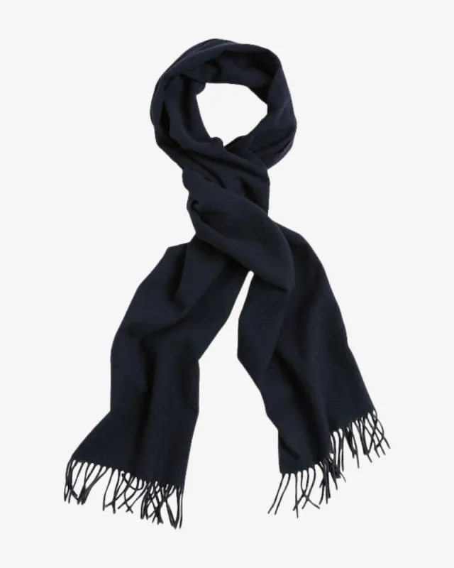 Uld halstørklæde - Navy sold by Modish
