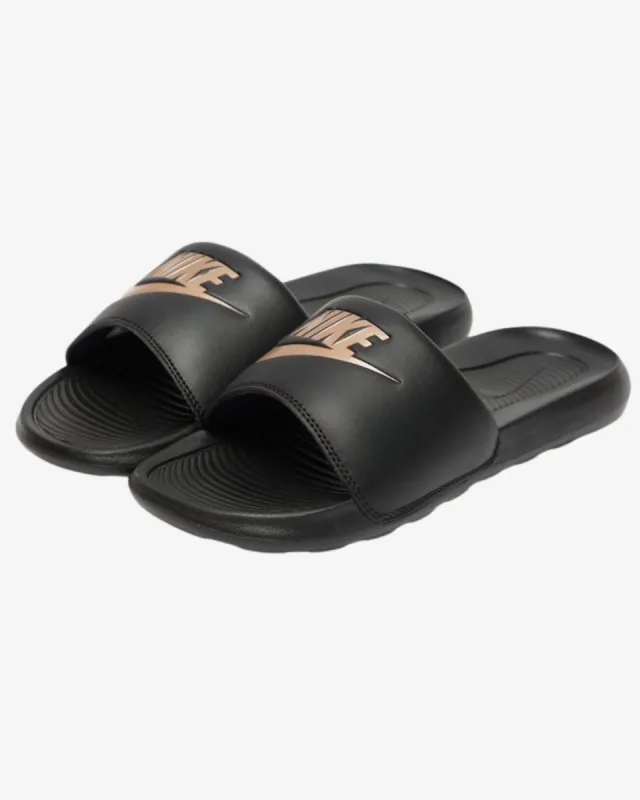 Victori slippers - Sort / Bronze sold by Modish