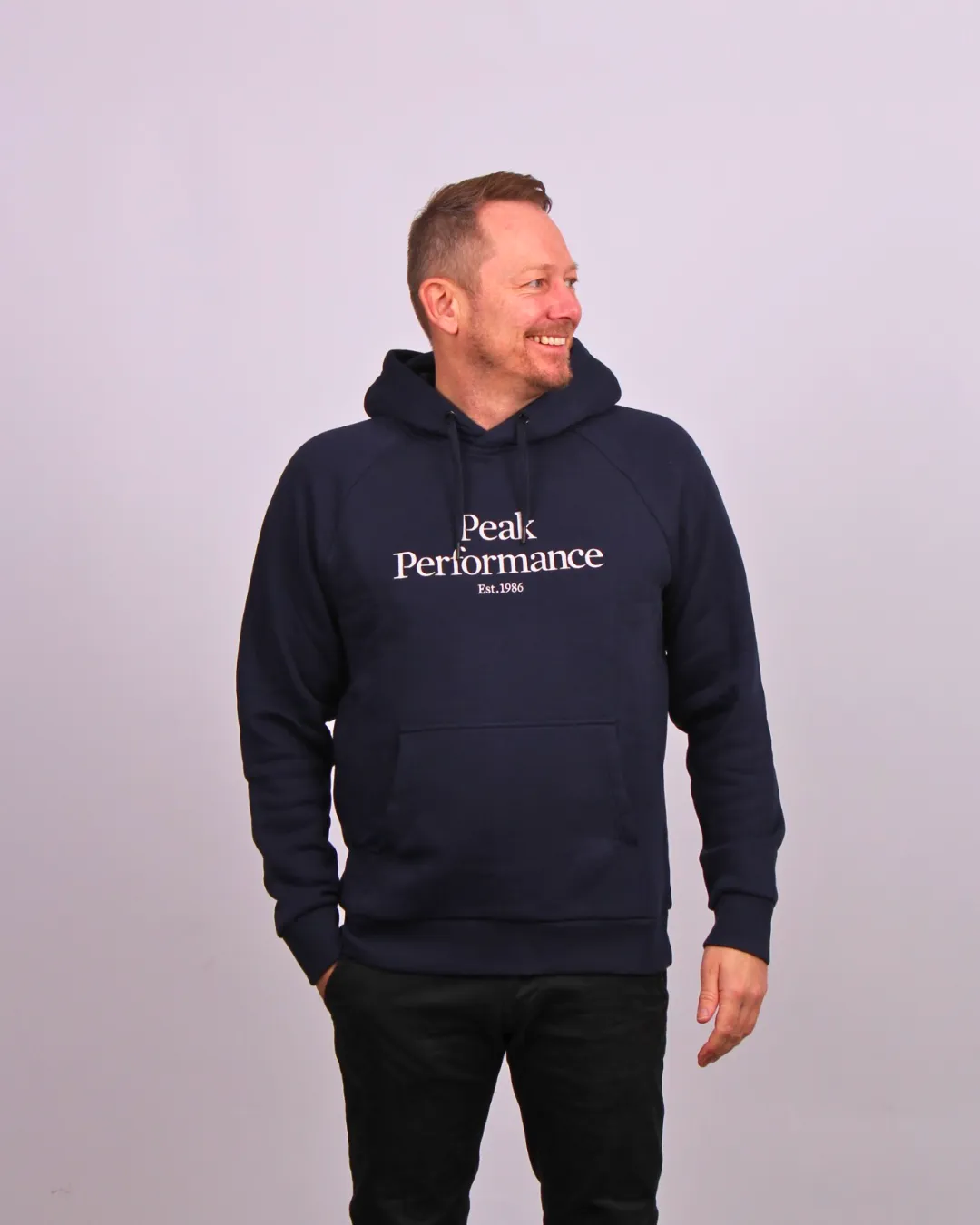 Original logo hættetrøje - Navy sold by Modish product image thumbnail 4