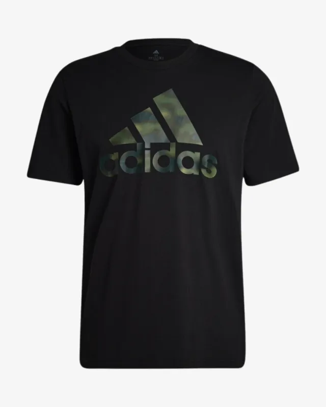 Camo logo t-shirt - Sort sold by Modish