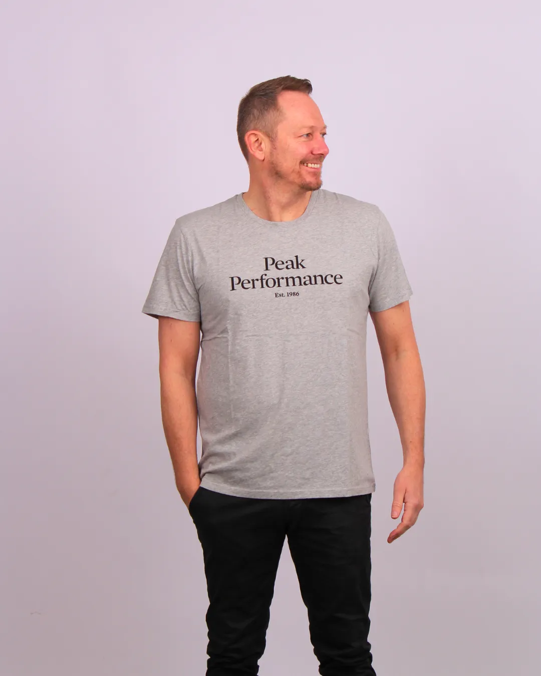 Original logo t-shirt - Grå sold by Modish product image thumbnail 3